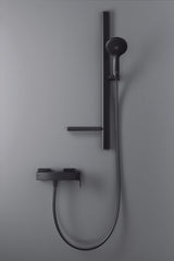DURAVIT Manhattan Einhebel-Brausemischer Aufputz Keramikmischsystem Schwarz Matt