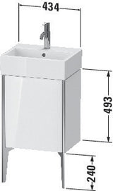 Duravit Waschtischunterbau XVIU 493x434x334 mm Pro sw ma TA li ta s-matt