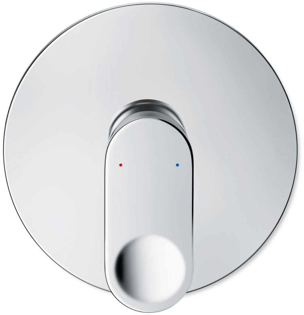 DURAVIT B.3 Einhebel-Brausemischer Unterputz Fertigmontageset Chrom