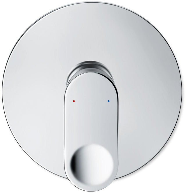 DURAVIT B.3 Einhebel-Brausemischer Unterputz Fertigmontageset Chrom
