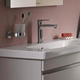 DURAVIT D-Code Glashalter Glas rechts Chrom – Wandmontage Zahnputzbecher mit Befestigungsmaterial