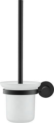 DURAVIT D-Code Bürstengarnitur wandhängend aus Messing in Chrom – 154 x 154 x 342 mm