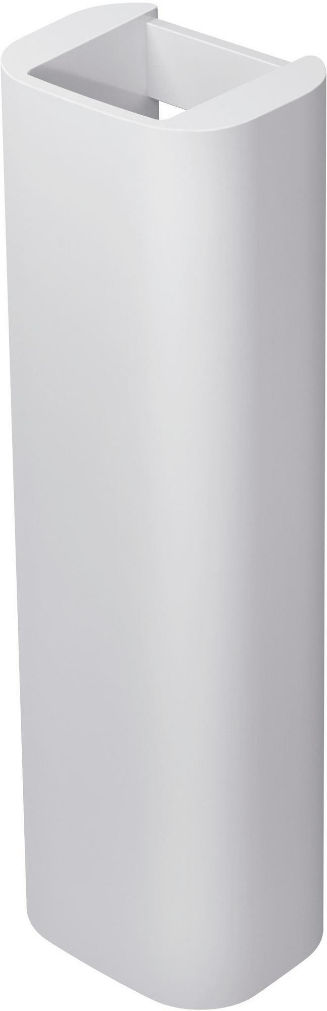 DURAVIT Standsäule Happy D.2 aus Keramik mit WonderGliss, weiß, 170x225x715 mm