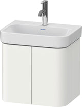 DURAVIT Happy D.2 Waschtischunterbau taupe supermatt 475 mm, 2 Türen, wandhängend