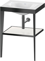 DURAVIT XViu c-bonded Waschtischset 600 mm champagner matt apricot pearl