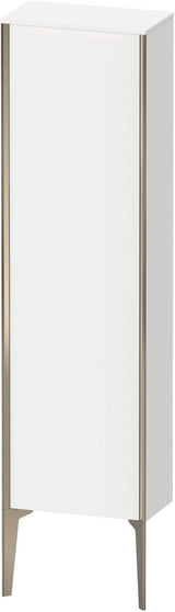 Duravit Halbhochschrank XViu 1330 mm weiß matt mit Tip-on Technik und Soft-Close