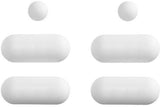 DURAVIT Puffersatz für WC-Sitz 2nd floor, Starck X, PuraVida, Vero, weiß – Universal Ersatzteil