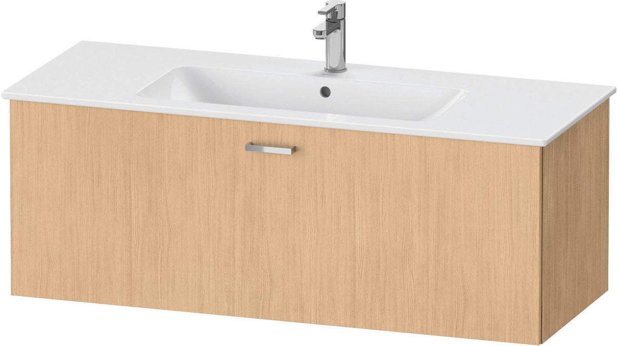 Duravit XBase Waschtischunterbau 600 mm wandhängend, 1 Auszug, weiß matt, mit Soft-Close