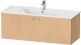 Duravit XBase Waschtischunterbau 600 mm wandhängend, 1 Auszug, weiß matt, mit Soft-Close