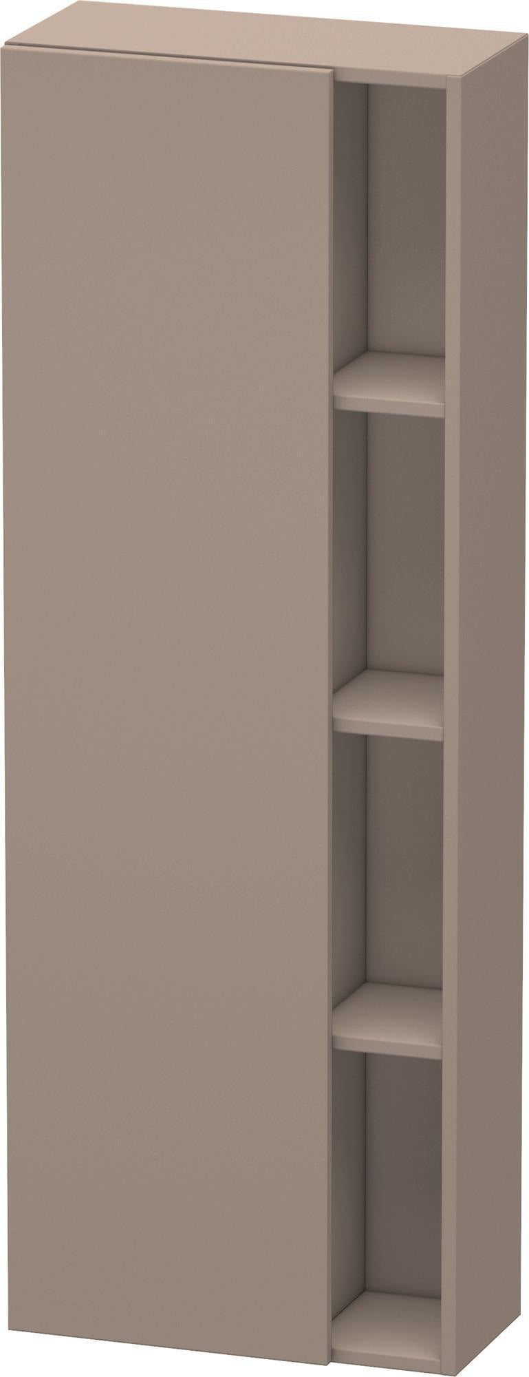 DURAVIT DuraStyle Hochschrank 1400 mm, 1 Tür links, weiß matt – wandhängend mit Soft-Close