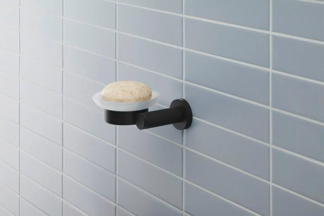 Duravit D-Code Seifenschale links Chrom – Wandmontage mit Befestigungsmaterial