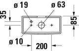 DURAVIT Spülkasten Soleil by Starck Weiß 6/3 L WonderGliss