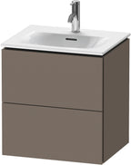 flannel grey seidenmatt / Mitteldichte Faserplatte (MDF) / 2 Schubkästen