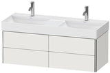 Duravit XSquare Waschtischunterbau 1184 mm wandhängend mit Schubkasten in s-matt