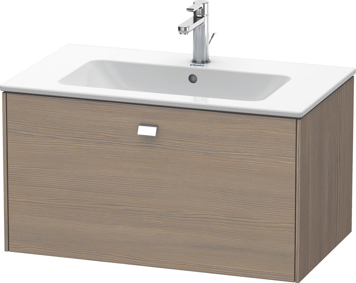 Duravit Brioso Waschtischunterbau 620 mm betongrau matt mit 1 Auszug und Soft-Close