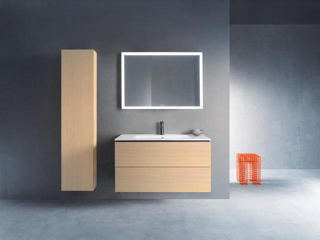 Duravit Hochschrank L-Cube 243x400x1760mm 1 Tür mediterrane eiche wandhängend