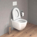 DURAVIT Wand-WC Starck 3 540 mm Tiefspüler mit Durafix, weiß