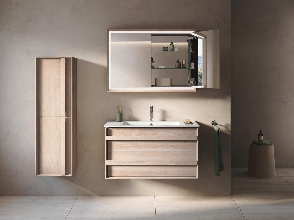 DURAVIT C.1 Einhebel-Waschtischmischer M FreshStart MinusFlow mit Zugstange Schwarz Matt