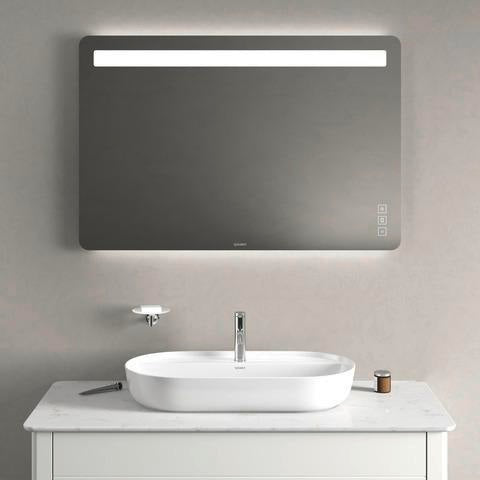 DURAVIT Aufsatzbecken Luv 800 mm aus DuraCeram, weiß, ohne Überlauf, mit Hahnlochbank