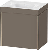 DURAVIT XViu Waschtischunterbau 1 Tür 460x450x330 mm champagner matt / dolomiti grey