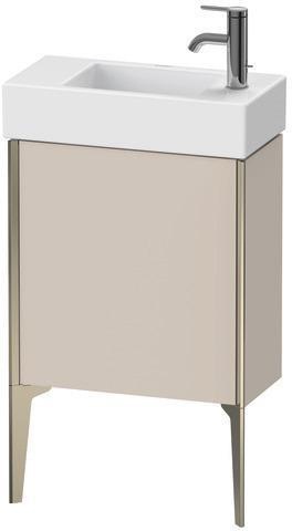 Duravit Waschtischunterbau XVIU 493x484x234mm Pro Cha ma TA li ta s-matt – bodenstehend mit Aluminiumprofil