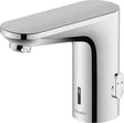 Duravit Sensor 1 Waschtischmischer elektronisch – Netzbetrieb, Chrom, 122 mm Auslauf