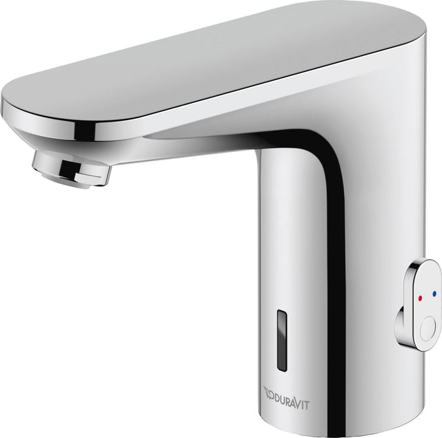 Duravit Sensor 1 Waschtischmischer elektronisch – Netzbetrieb, Chrom, 122 mm Auslauf