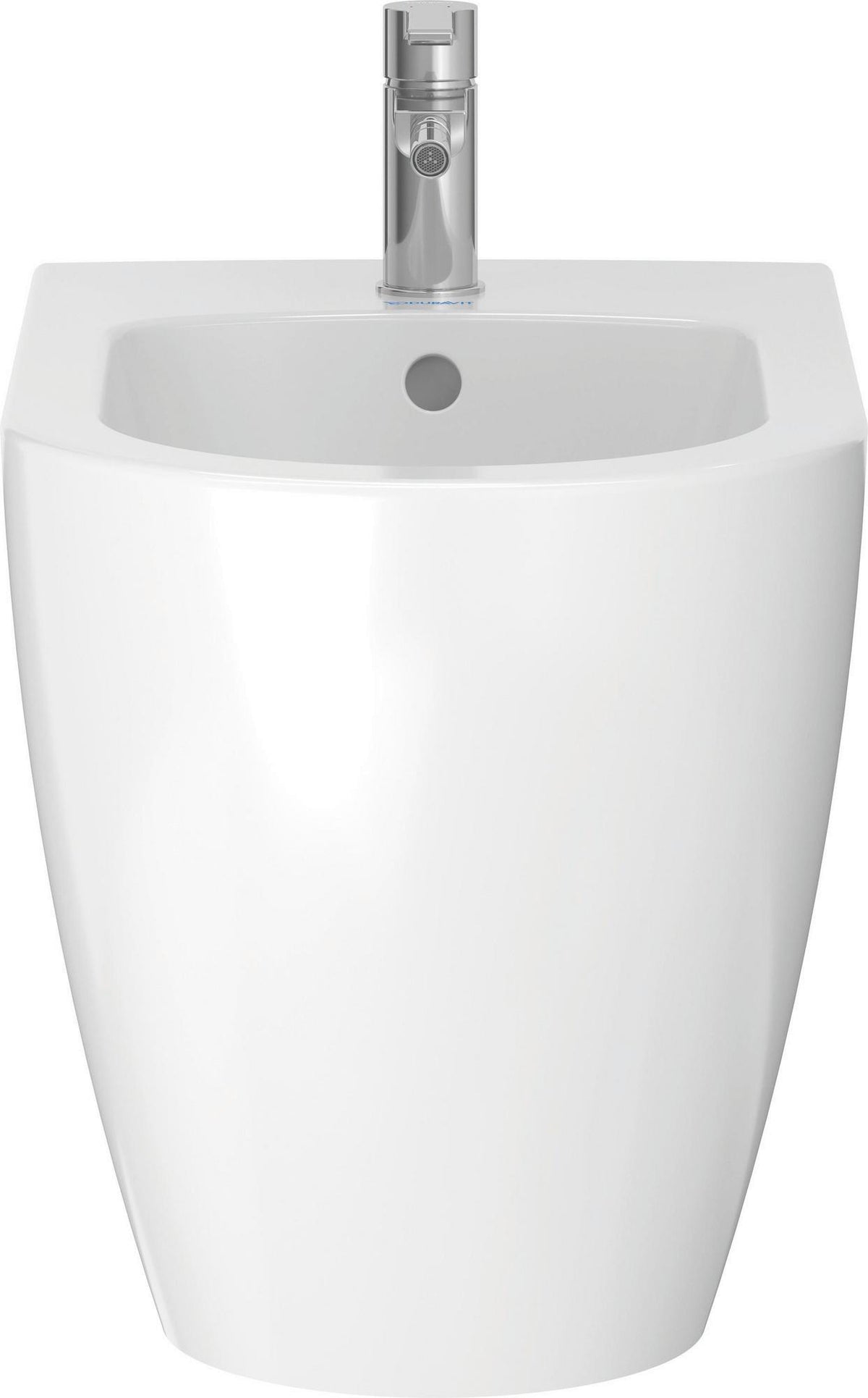 DURAVIT Stand-Bidet ME by Starck 600 mm Weiß Seidenmatt mit Hahnlochbank