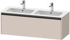 taupe matt / 1 Auszug / Waschtischunterbau