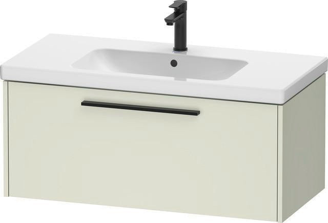 DURAVIT D-Code 2.0 Waschtischunterbau wandhängend 984 mm Weiß Hochglanz mit Auszug und Soft-Close