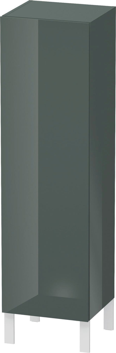 Duravit Halbhochschrank L-Cube 363x400x1320mm 1 Tür links, Amerikanisch Nussbaum