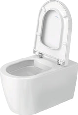 DURAVIT Wand-WC ME by Starck 570 mm spülrandlos mit WonderGliss Weiß