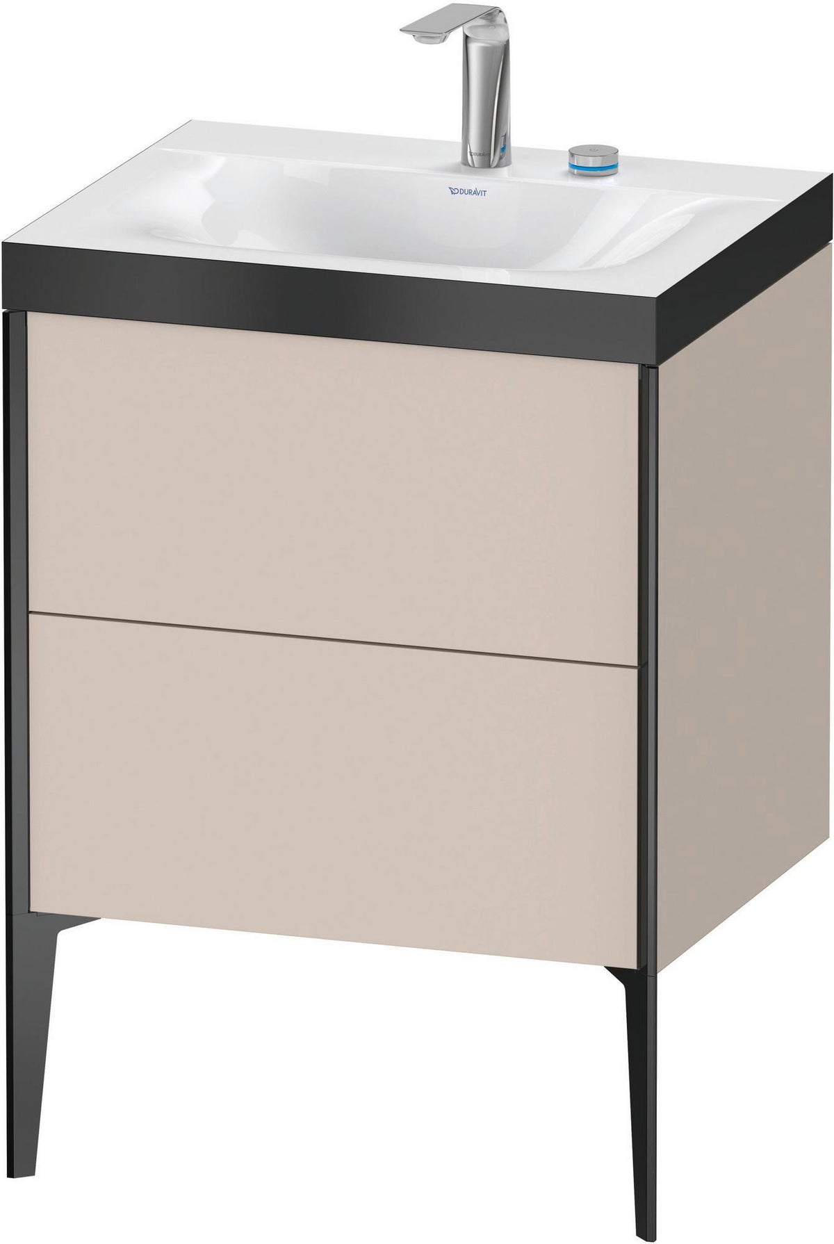 DURAVIT XViu c-bonded Waschtischunterbauset 600 mm mit Push-Open und Soft-Close