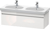 Duravit DuraStyle Waschtischunterbau 1150 mm wandhängend, 1 Auszug, weiß matt – mit Soft-Close