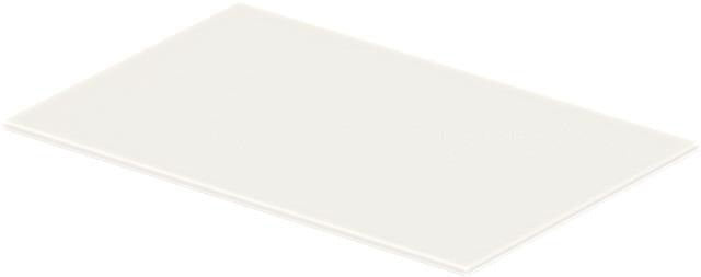 Duravit DuraSquare Glaseinleger für Metallkonsolen Cubic Line 380x770x8 mm