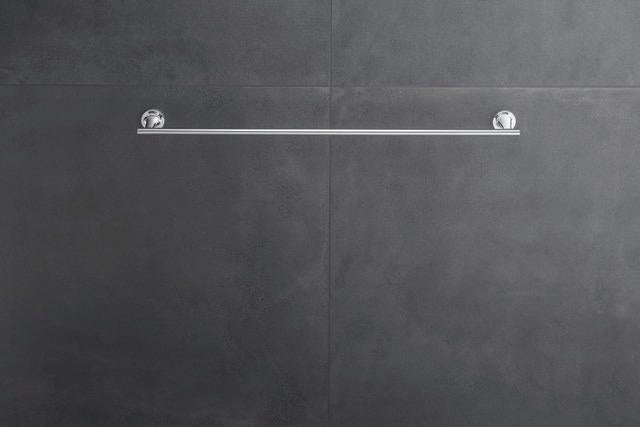 DURAVIT Starck T Handtuchhalter, Chrom, 610 mm – Wandmontage, verdeckte Befestigung
