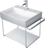 Duravit DuraSquare Glaseinleger 570x380 mm Sicherheitsglas für Metallkonsolen