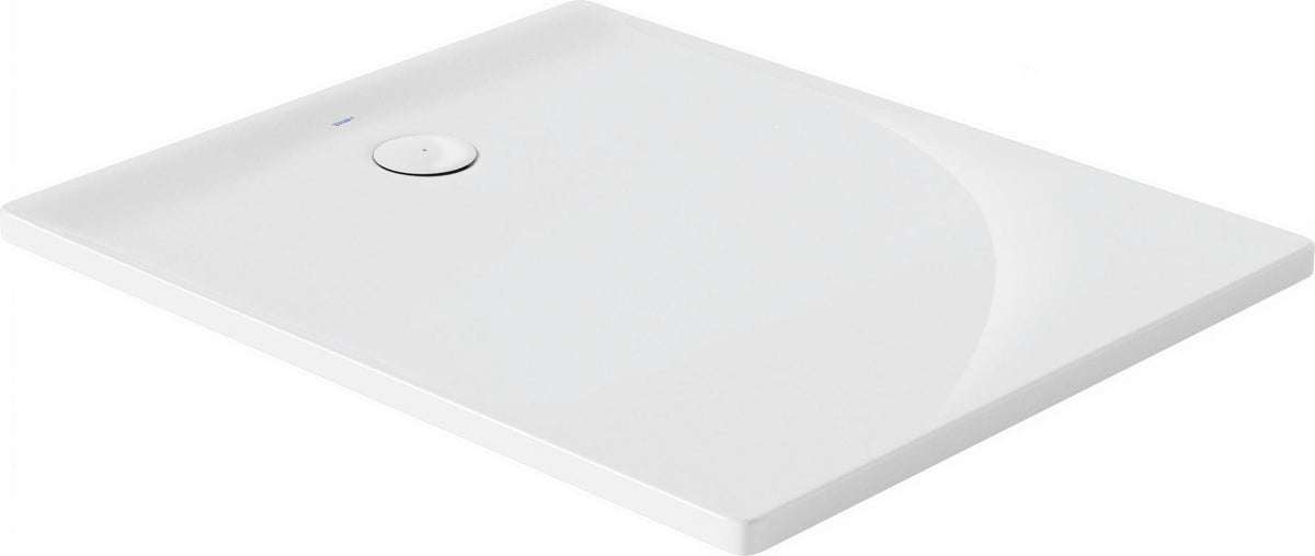 DURAVIT Tempano Duschwanne 900x750x40 mm Weiß mit Antislip – rechteckig, flacher Einbau
