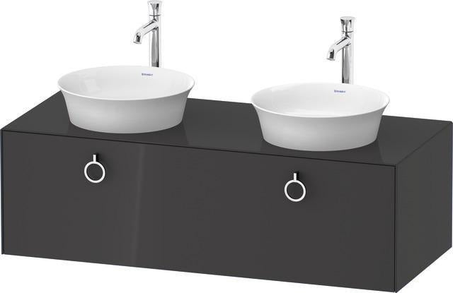 Duravit White Tulip Konsolenwaschtischunterbau 1300 mm Eiche Mittel von Philippe Starck