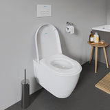 DURAVIT Wand-WC Darling New 540 mm Tiefspüler mit Durafix in Weiß