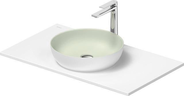 DURAVIT Sivida Waschtischset 880x500 mm mit Konsole, Aufsatzbecken, medizinische Ausführung