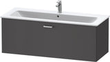 Duravit XBase Waschtischunterbau 600 mm wandhängend, 1 Auszug, weiß matt, mit Soft-Close