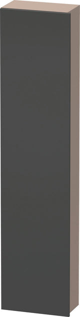 DURAVIT DuraStyle Hochschrank 400 mm betongrau matt, 1 Tür links, Soft-Close