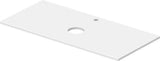 Duravit Sivida Konsole 1080x500 mm mit Ausschnitt für Waschschüssel in Blassgrün Matt