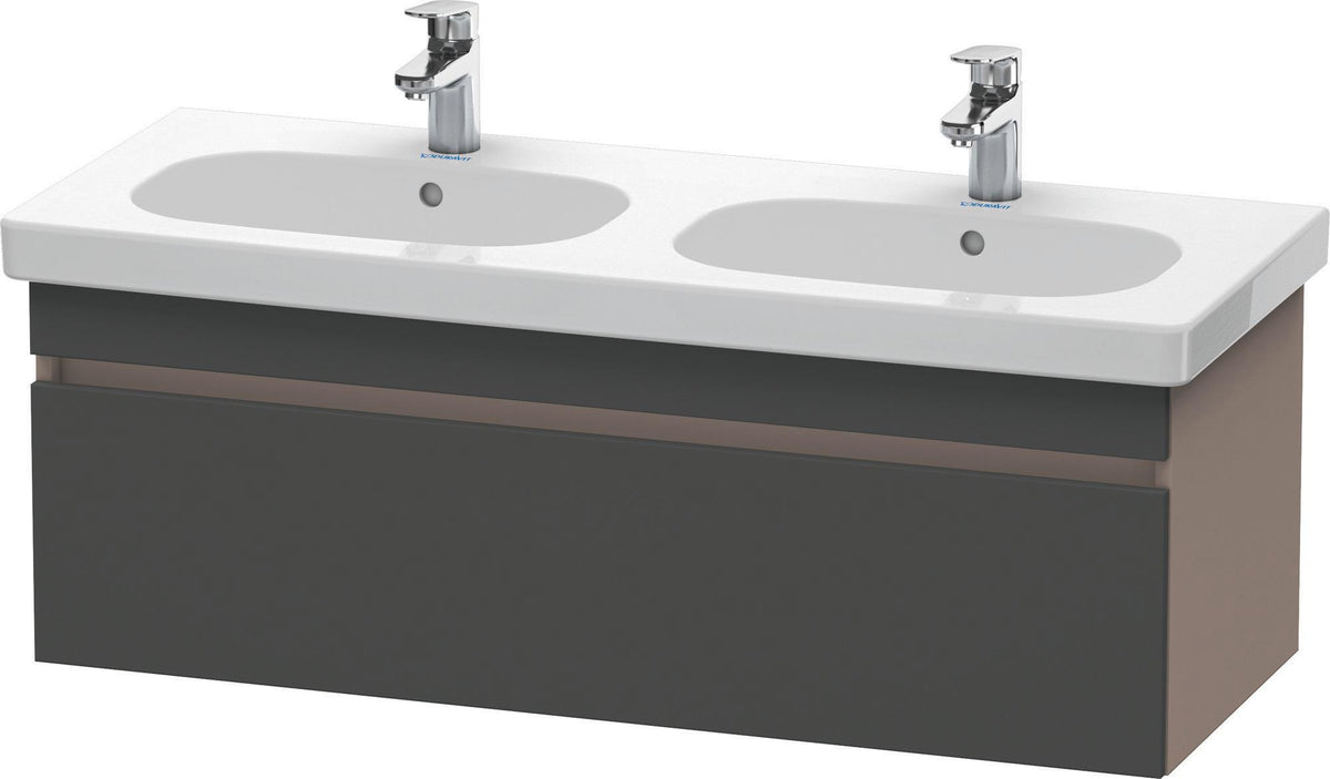 Duravit DuraStyle Waschtischunterbau 1150 mm wandhängend, 1 Auszug, weiß matt – mit Soft-Close