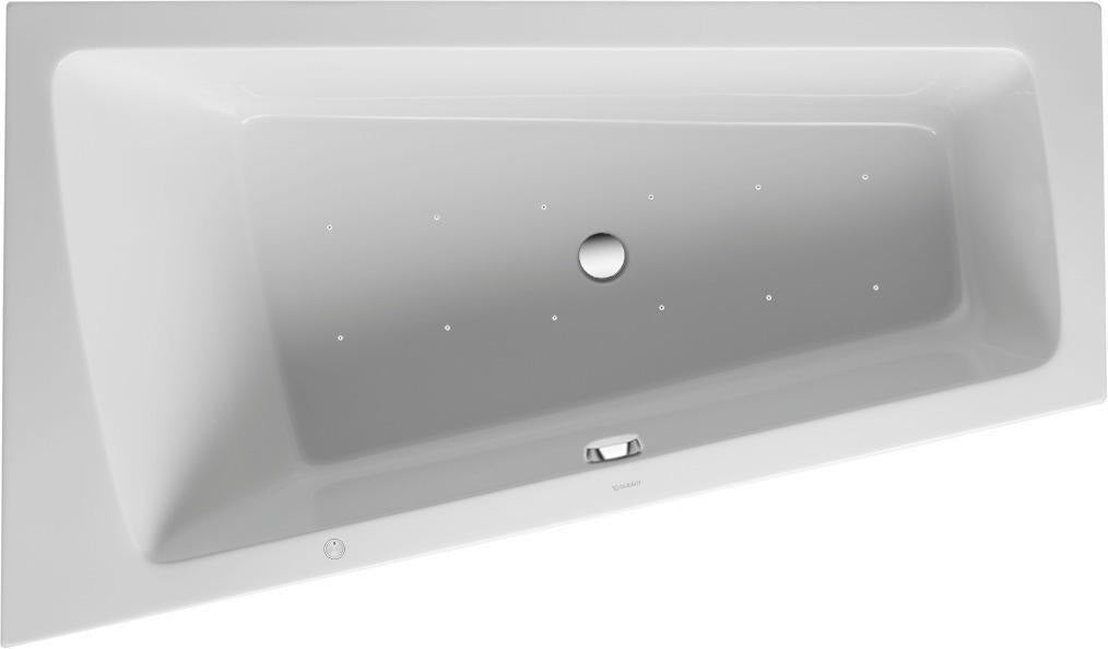 DURAVIT Paiova Whirlwanne 1700x1000mm weiß Einbauversion Air-System links