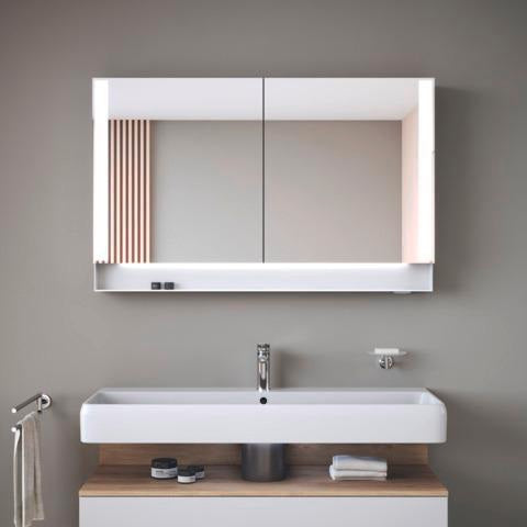 DURAVIT Waschtisch Qatego 1200 mm Weiß mit HygieneGlaze und Überlauf