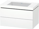 Duravit Waschtischset L-Cube 800 mm mit Vero Air Möbelwaschtisch – wandhängend, 2 Schubkästen