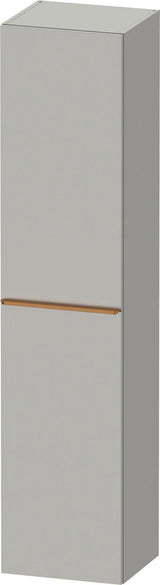DURAVIT D-Neo Hochschrank 400x360x1760 mm, 1 Tür links, Eiche Schwarz – Matt, Soft-Close
