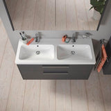 DURAVIT D-Code 2.0 Waschtischunterbau 1184 mm mit Schubkasten und Soft-Close in Weiß Matt